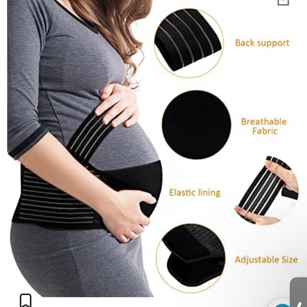 Large- 3 in 1 Maternity belt- Pregnancy belly support band
